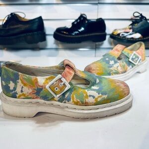 Dr. Martens V Polley MTD Tie Dye Sandal Shoes with Buckle